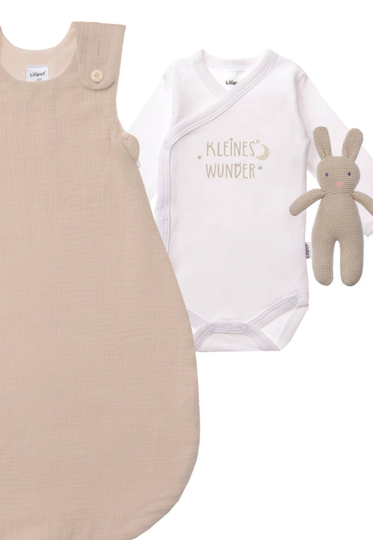 3-teiliges Set mit Schlafsack Kleines Wunder Liliput