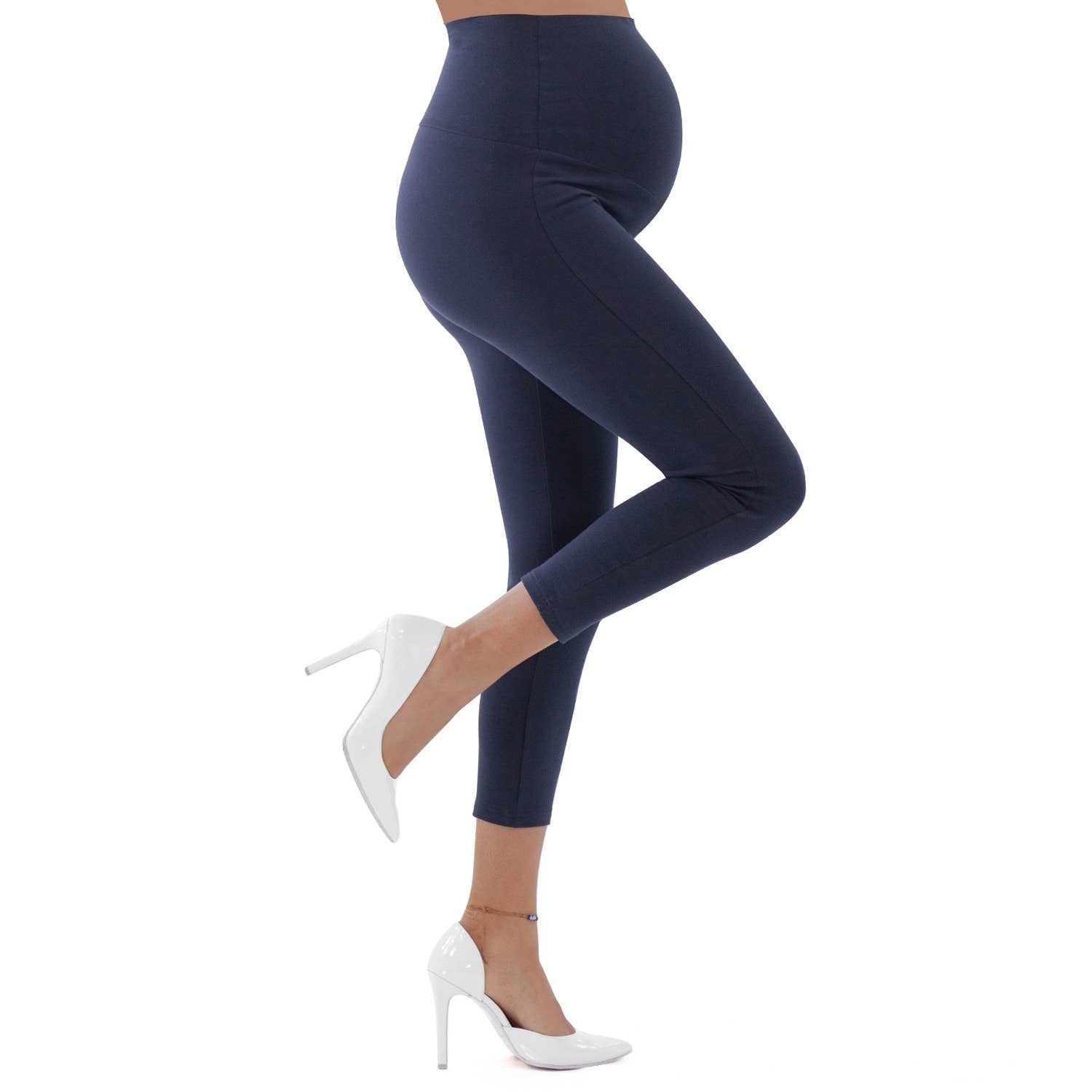 Umstandsleggings aus atmungsaktiver Baumwolle Mamsy