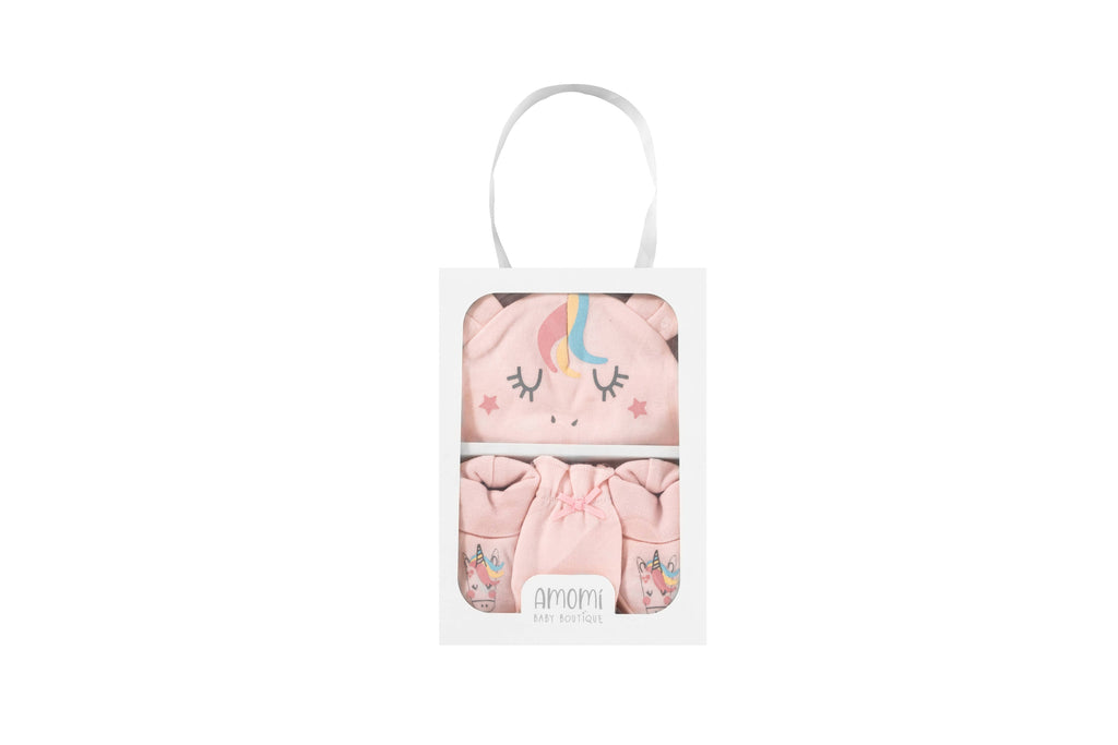 Hut-, Fäustlinge- und Stiefelset Newness Kids