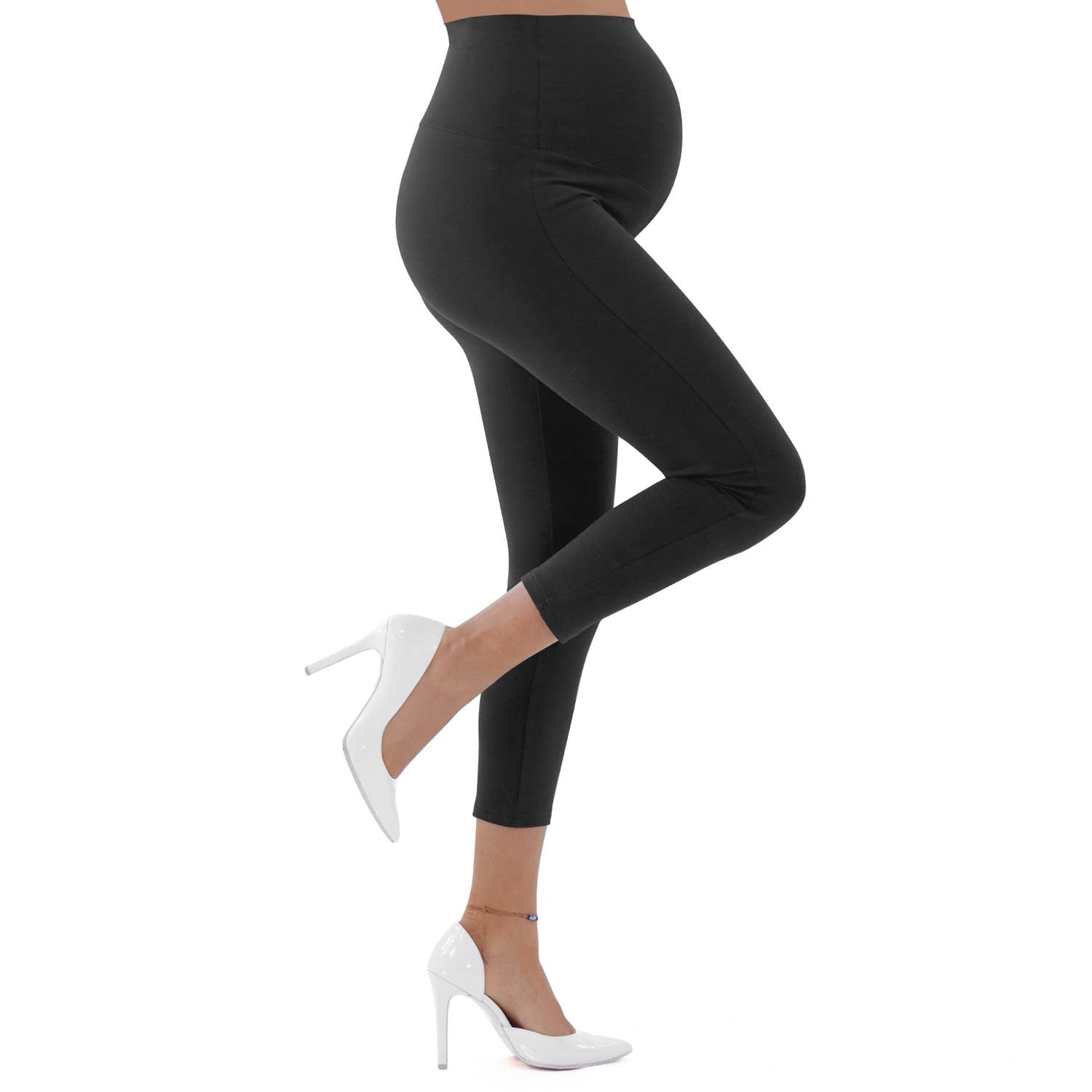 Umstandsleggings aus atmungsaktiver Baumwolle Mamsy