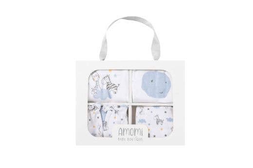 Neugeborenen-Set 6-teilig, Motiv Zebras Newness Kids