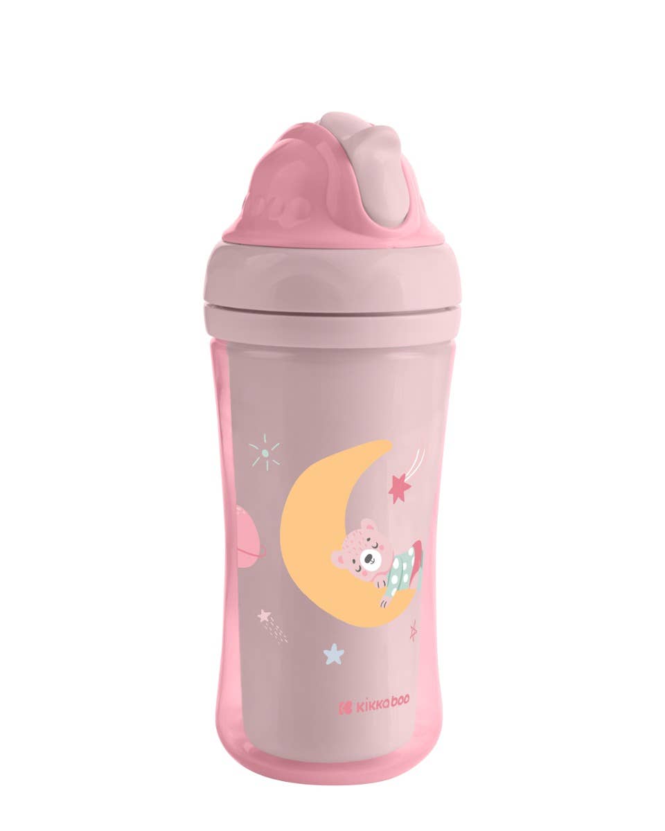 PP-Becher mit Silikonstrohhalm 220 ml Moony Me Kika Group Ltd.