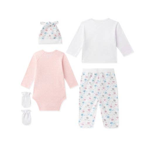 Neugeborenen-Set 6-teilig, Motiv Häschen Newness Kids