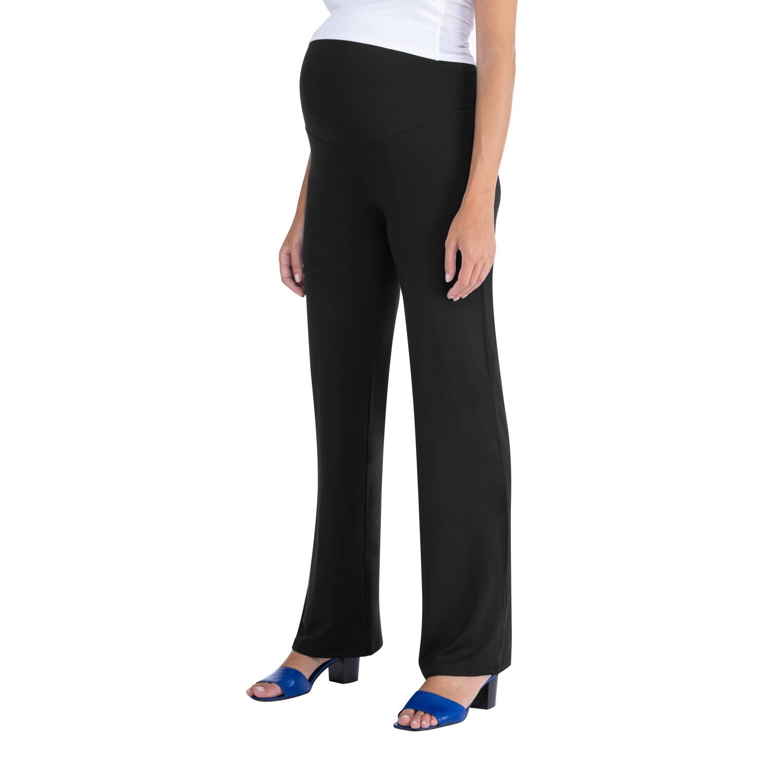 Cinzia, elegante Umstandshose mit weitem Bein Mamsy