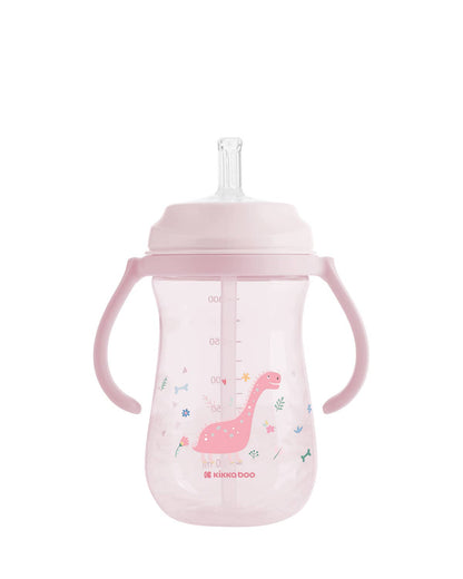 PP-Becher mit Silikonstrohhalm 300 ml Dino World Kika Group Ltd.
