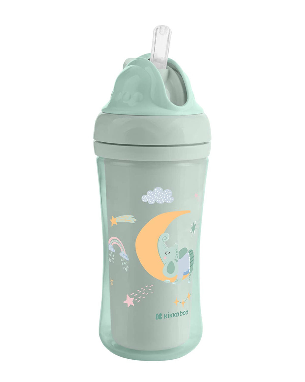 PP-Becher mit Silikonstrohhalm 220 ml Moony Me Kika Group Ltd.