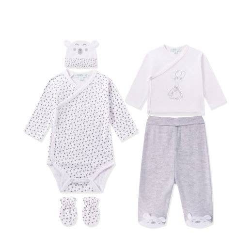 Neugeborenen-Set 6-teilig, Bärchen-Motiv Newness Kids