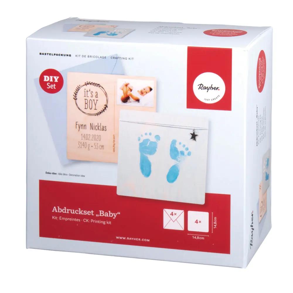 Baby Abdruckset Blau Rayher