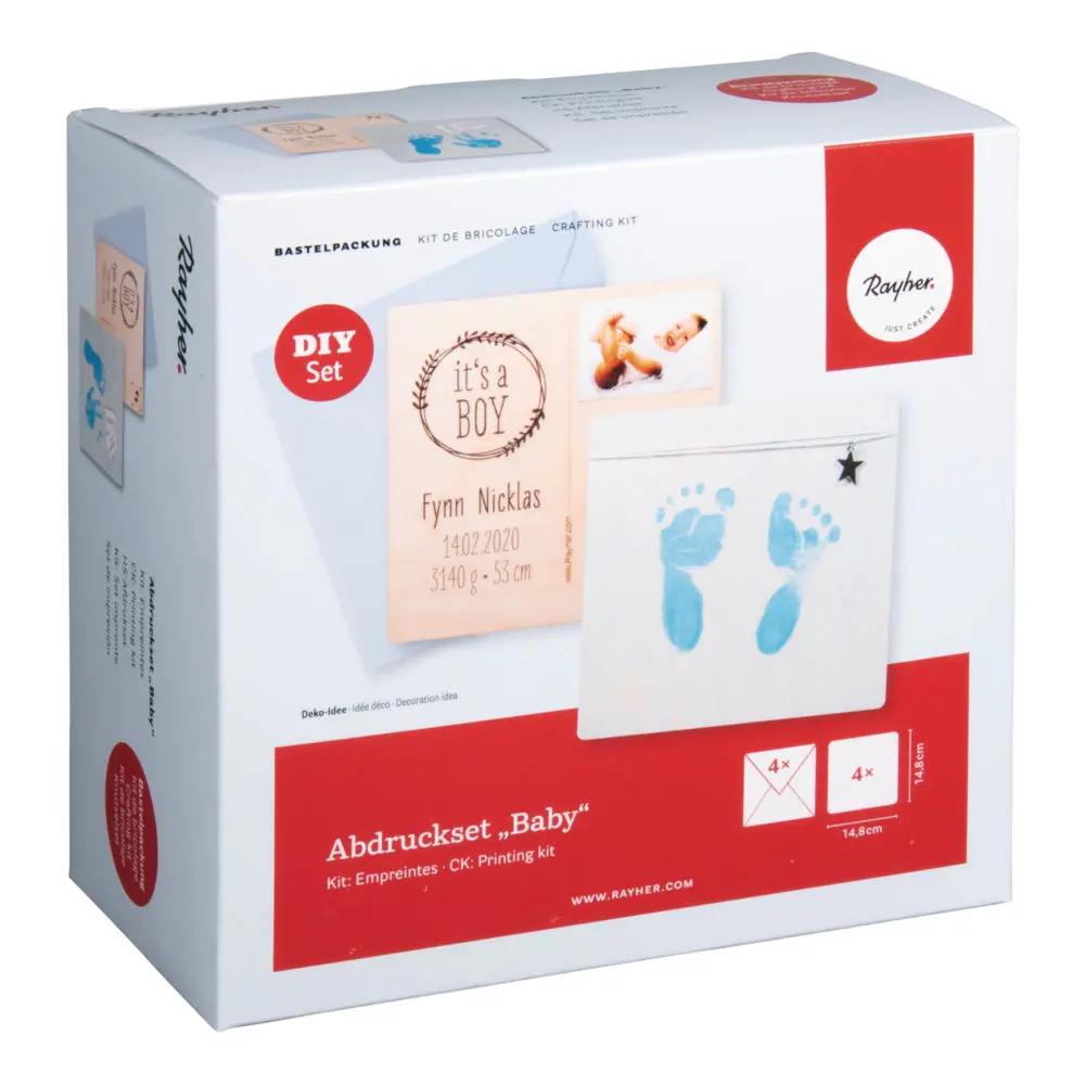 Baby Abdruckset Blau Rayher