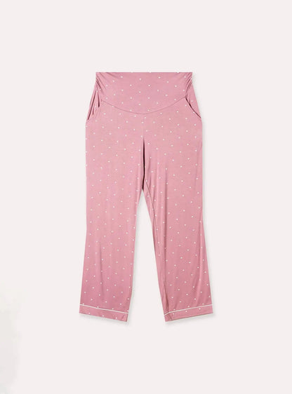 Lange Pyjamahose mit Herzen Ohma Barcelona