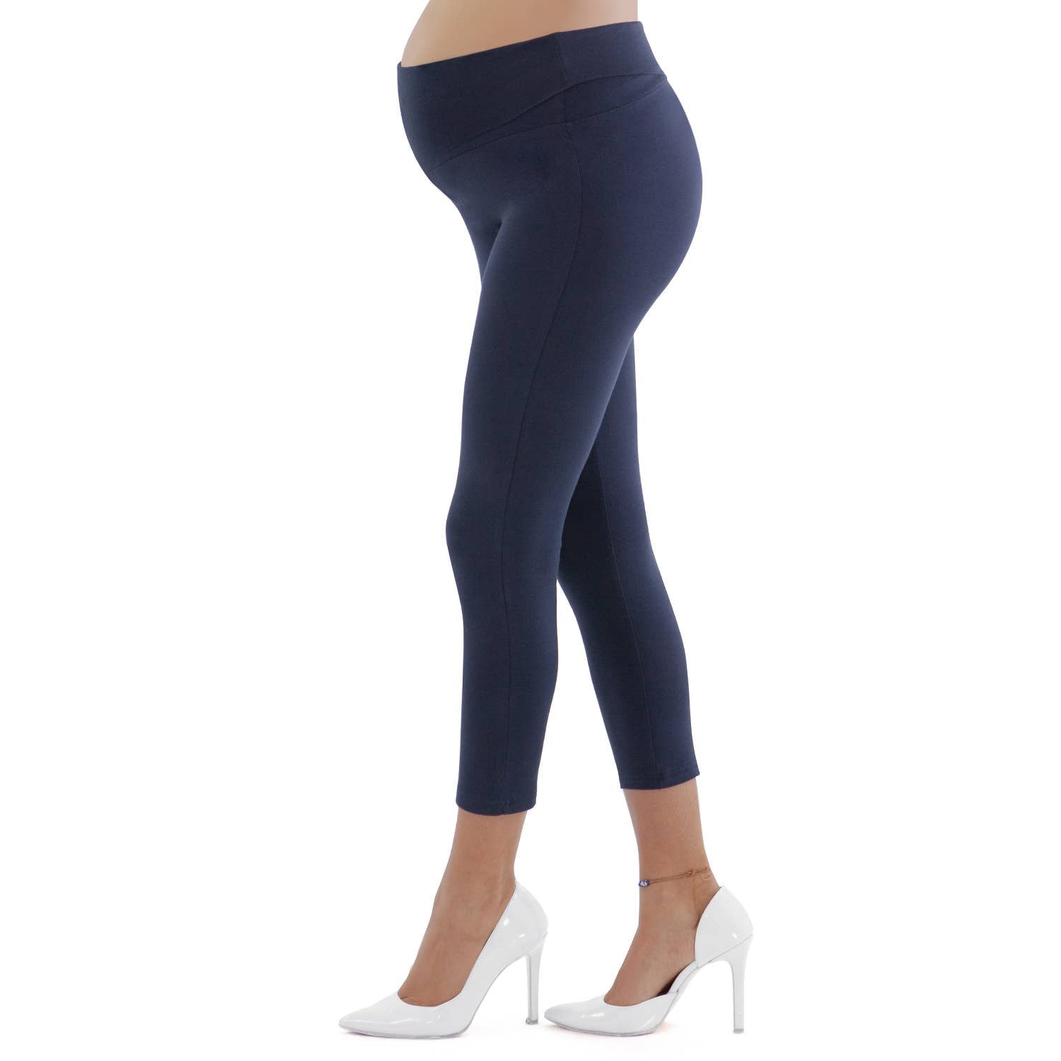Umstandsleggings aus atmungsaktiver Baumwolle Mamsy