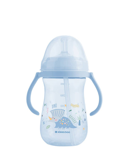 PP-Becher mit Silikonstrohhalm 300 ml Dino World Kika Group Ltd.