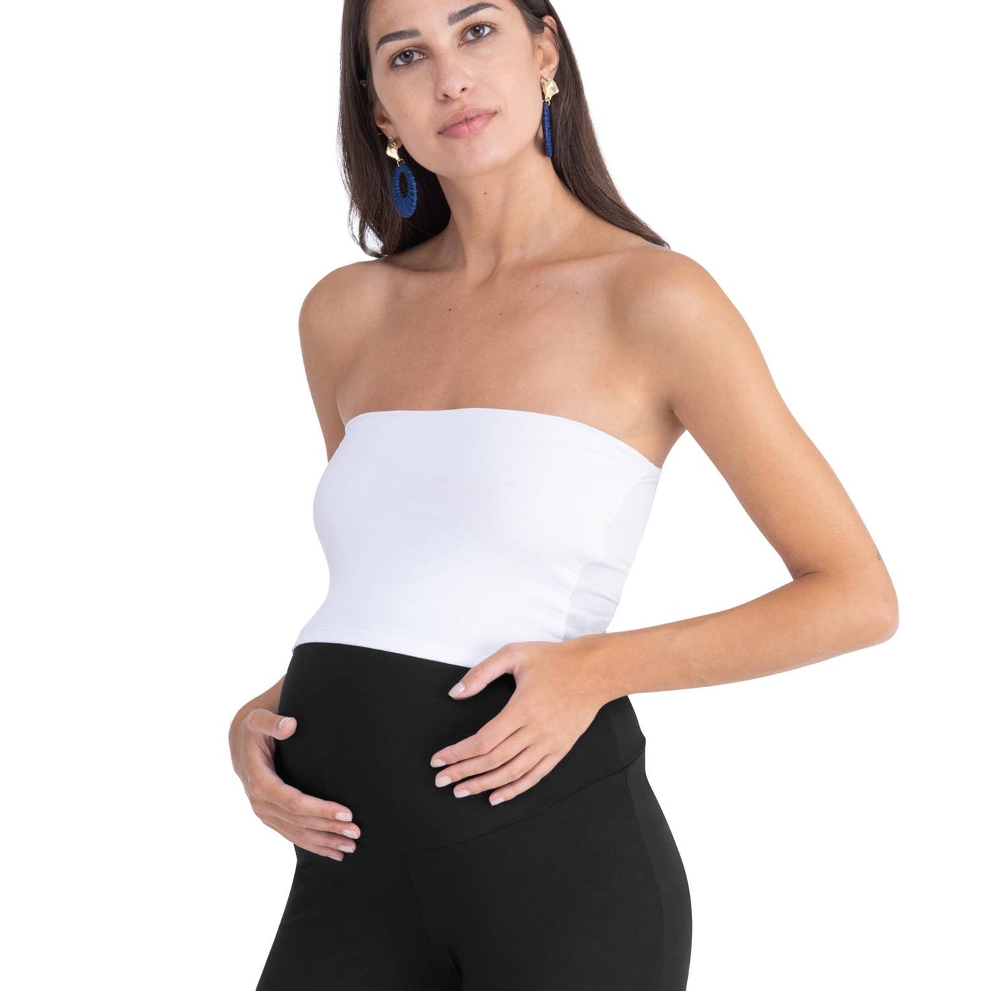 Elegante Umstandshose mit weitem Bein Mamsy