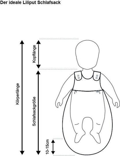 Schlafsack mit Pünktchen Liliput