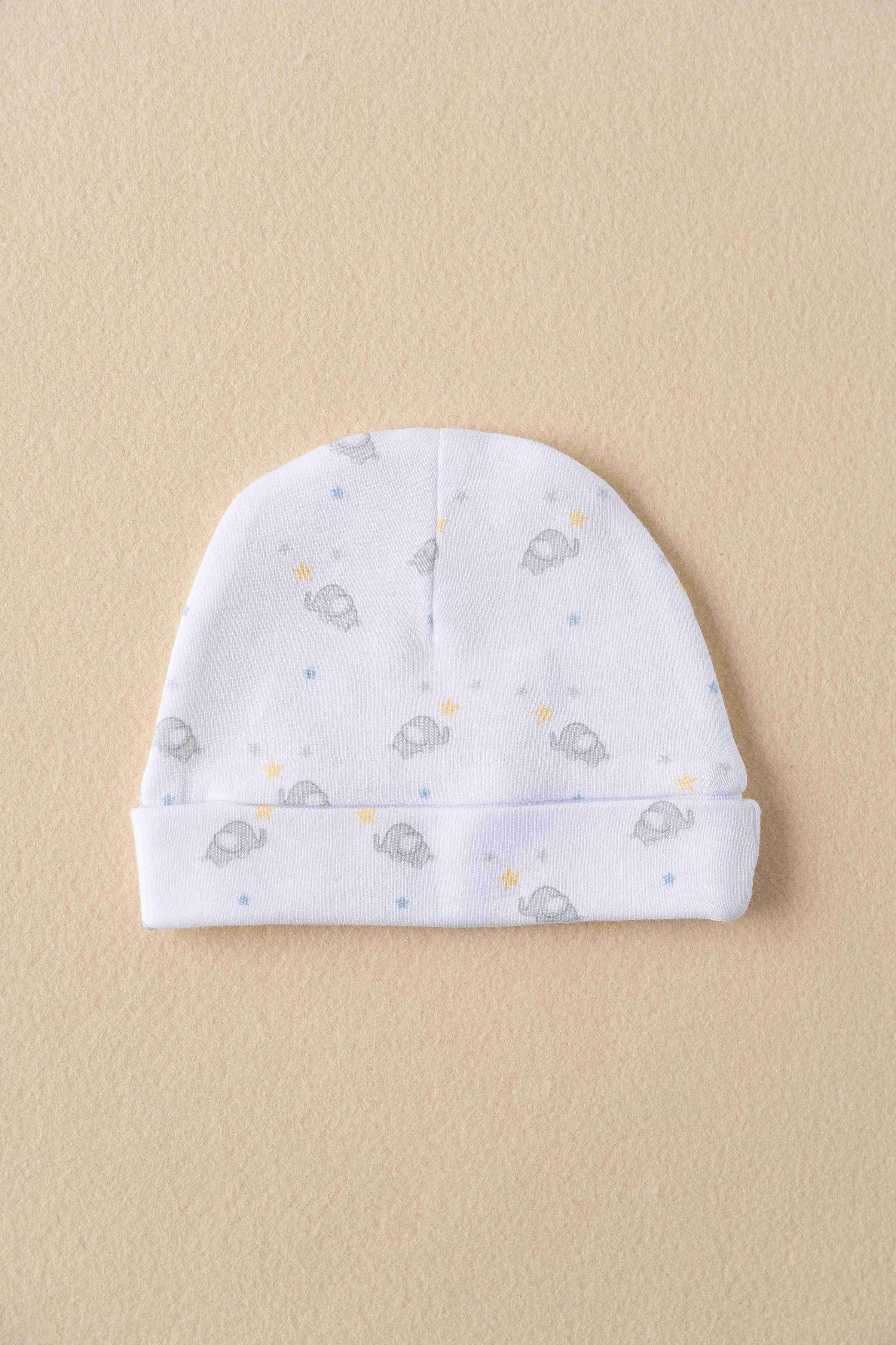 Geschenkset T-Shirt+Lätzchen+Mütze+Fäustlinge Newness Kids