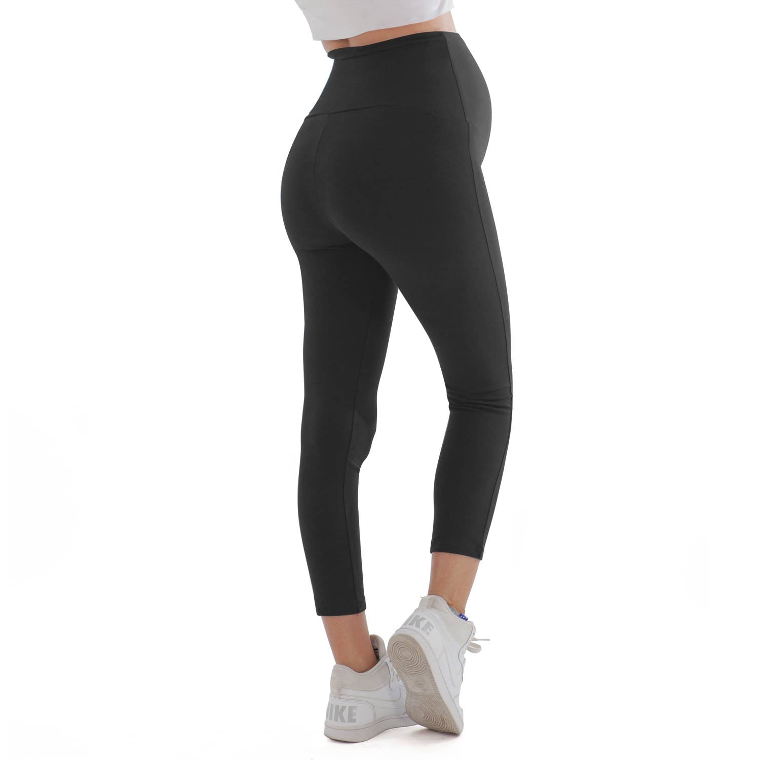 Umstandsleggings aus atmungsaktiver Baumwolle Mamsy
