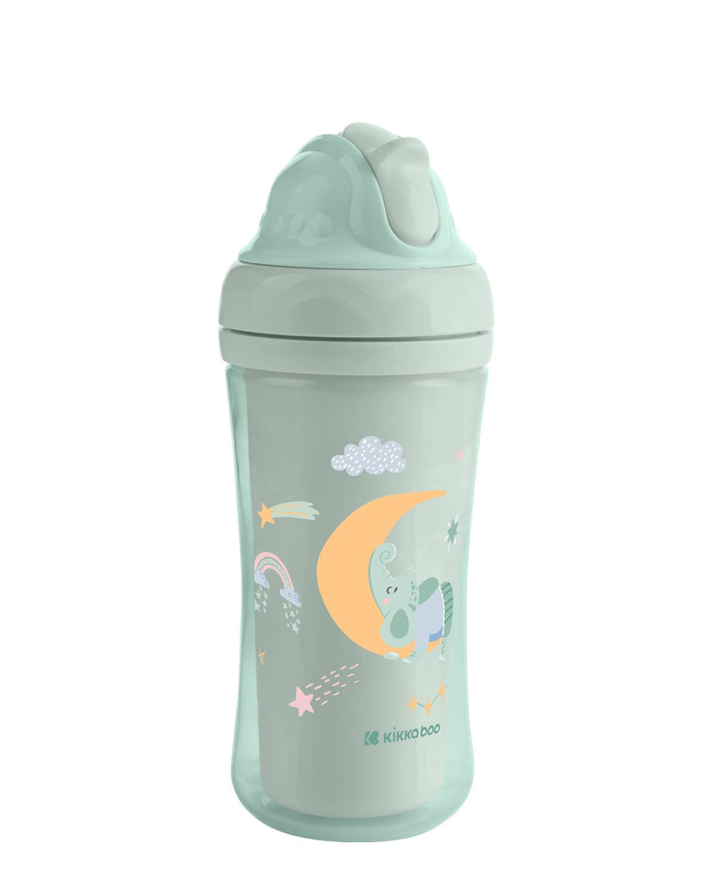 PP-Becher mit Silikonstrohhalm 220 ml Moony Me Kika Group Ltd.